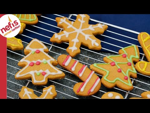 Şekli Bozulmaz, Bayatlamaz 💯 EN İYİ Zencefilli Kurabiye Tarifi (Gingerbread Cookies)