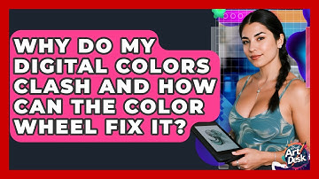 Why Do My Digital Colors Clash And How Can The Color Wheel Fix It? - The Virtual Art Desk