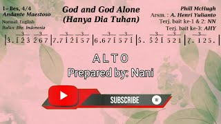 Hanya Dia Tuhan - God and God Alone (Piano) ALTO