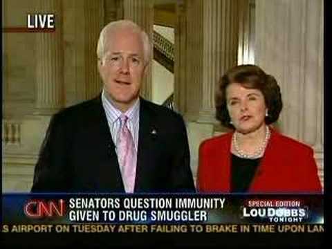 CNN / Dobbs /Senators attack immunity given to dru...