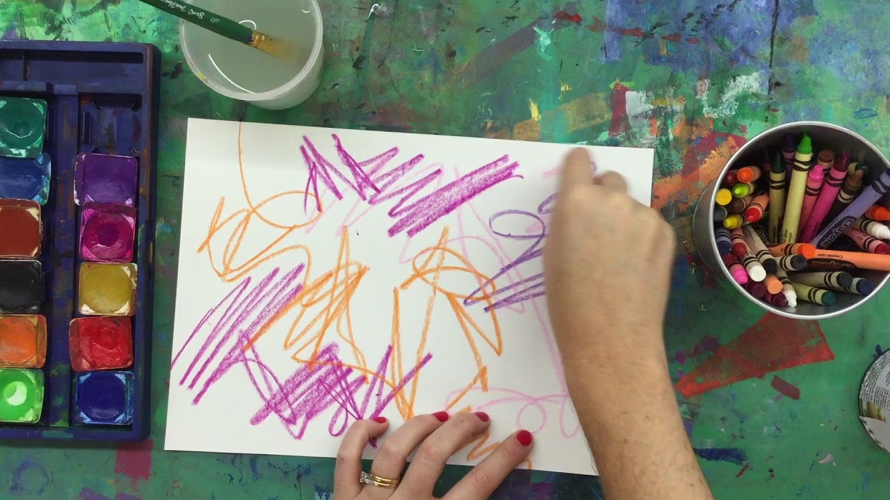 Little Lesson Scribble Art YouTube