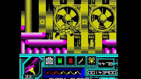 Total Recall ZX Spectrum 128k © 1991 Ocean