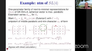 Axel Kleinschmidt (Potsdam): Automorphy in string scattering and small representations