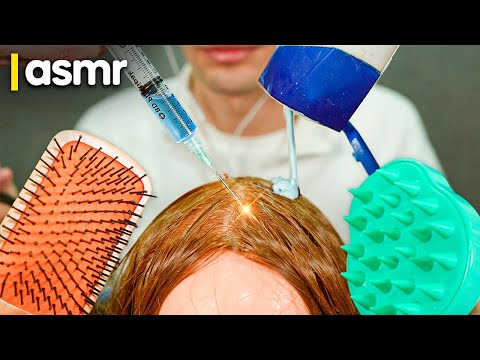 ASMR atención personal spa de cabello ASMR español