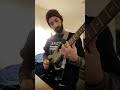New riffs #guitarplayer #metal