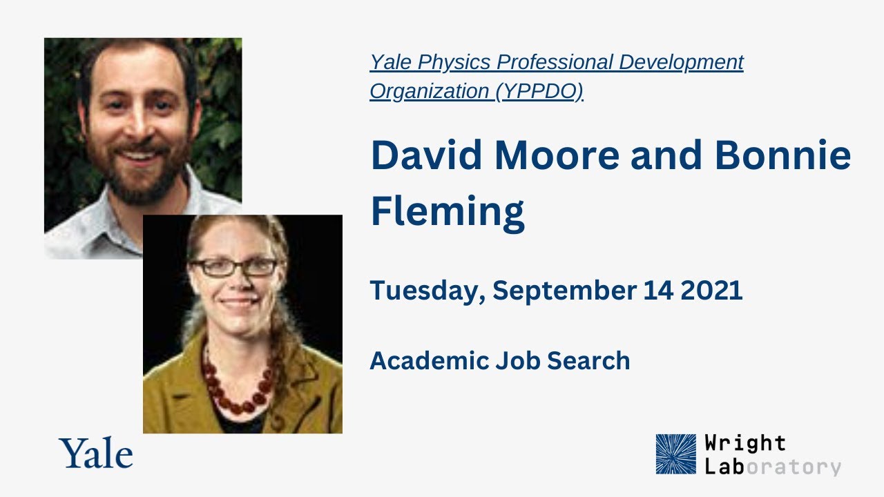 YPPDO Workshop: Preparing for Faculty Positions with Bonnie Fleming and ...