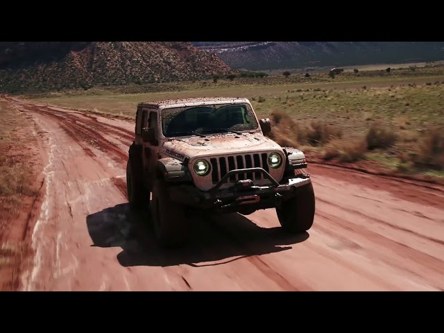 WARN Elite Series Bumper for Jeep Wrangler JL Tested In Moab class=