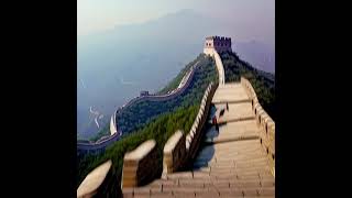 Animation of the Great Wall of China by AI #shorts