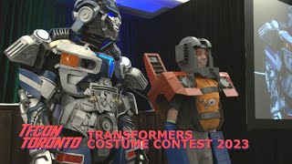Transformers Costume Contest from TFcon Toronto 2023