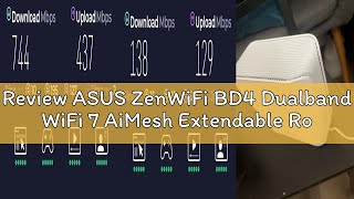 Review ASUS ZenWiFi BD4 Dualband WiFi 7 AiMesh Extendable Router Set van 3 3,6 Gbps, dekking tot 603