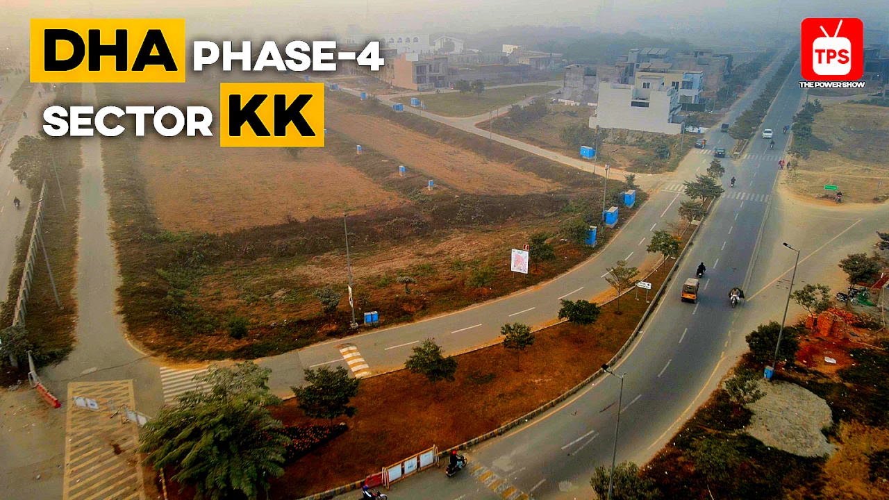 DHA Phase-4 Sector-KK Drone Video | Ariel Tour 