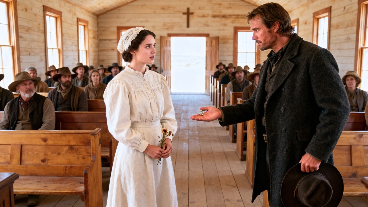 Forced to Marry at 18, the Mail-Order Bride Stood in Silence — Then the Cowboy Set Her Free