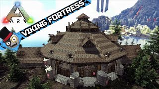 Ark: Survival Evolved - Viking Fortress - Wyvern Dino Pen Built on Fjordur