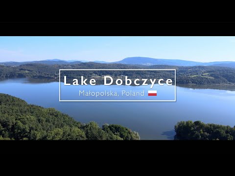 Lake Dobczyce - Małopolska, Poland [4K Drone Footage]