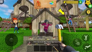 Spam Multi trap and ladders in Chapter Update Teacher Scary 3D Android Game |  part 3182 screenshot 5