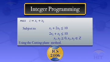 Integer Programming | Cutting Plane Method