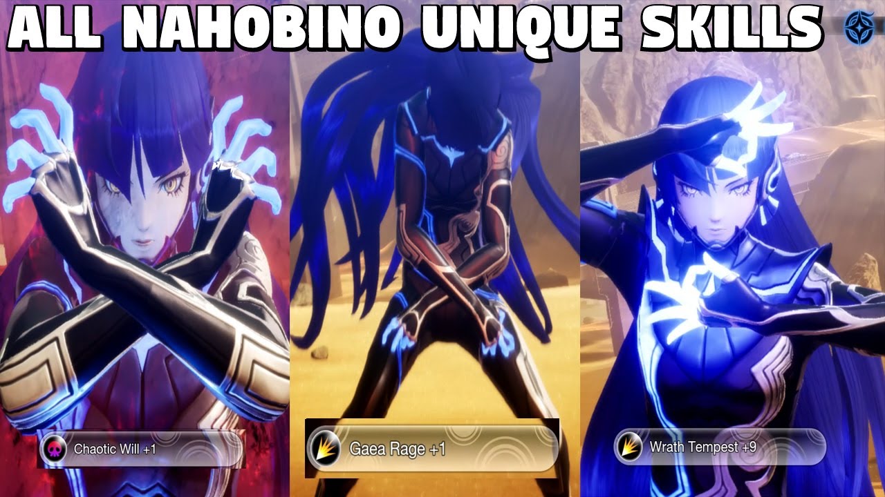 Shin Megami Tensei 5 - ALL Nahobino Unique Skills