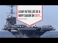 DAY IN THE LIFE ON DUTY ON A AIRCRAFT CARRIER! 2019 | OFFICIALSHIM
