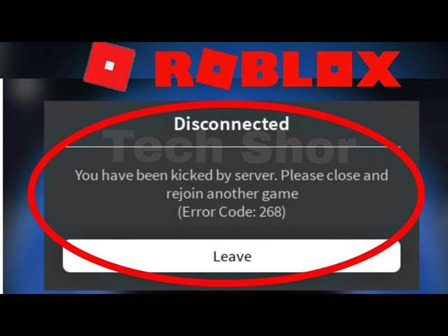 Roblox Kicked by Server Please Rejoin - Error [ ✓ Solved