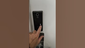 Learn how to operate the Eufy WiFi door lock