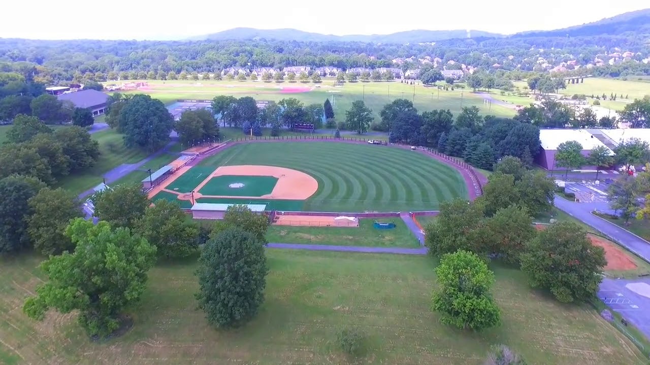 Flying around Goodman Campus at Lehigh University