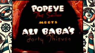 Popeye the Sailor Meets Ali Baba's Forty Thieves: Epic Desert Showdown! (1937)