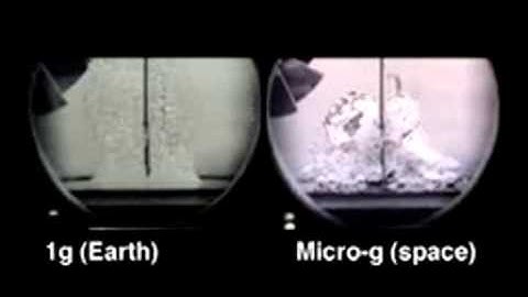 Boiling Water in 1 g and Micro-g
