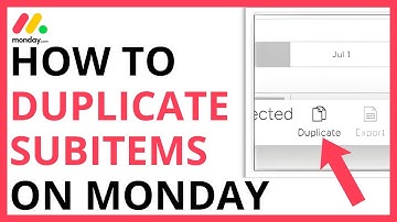 How to Duplicate Subitems on Monday.com [QUICK GUIDE]