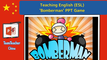 Bomberman PPT Game in IWB Class Lesson Plan | TEFL Classroom PPT Games
