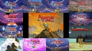 All The Adventure Time Intros At The Same Time [60fps]