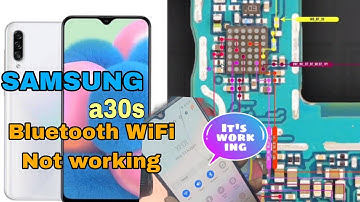 Samsung A30s Wifi Bluetooth not working solution #notworking #wifinotworking #btnotworking