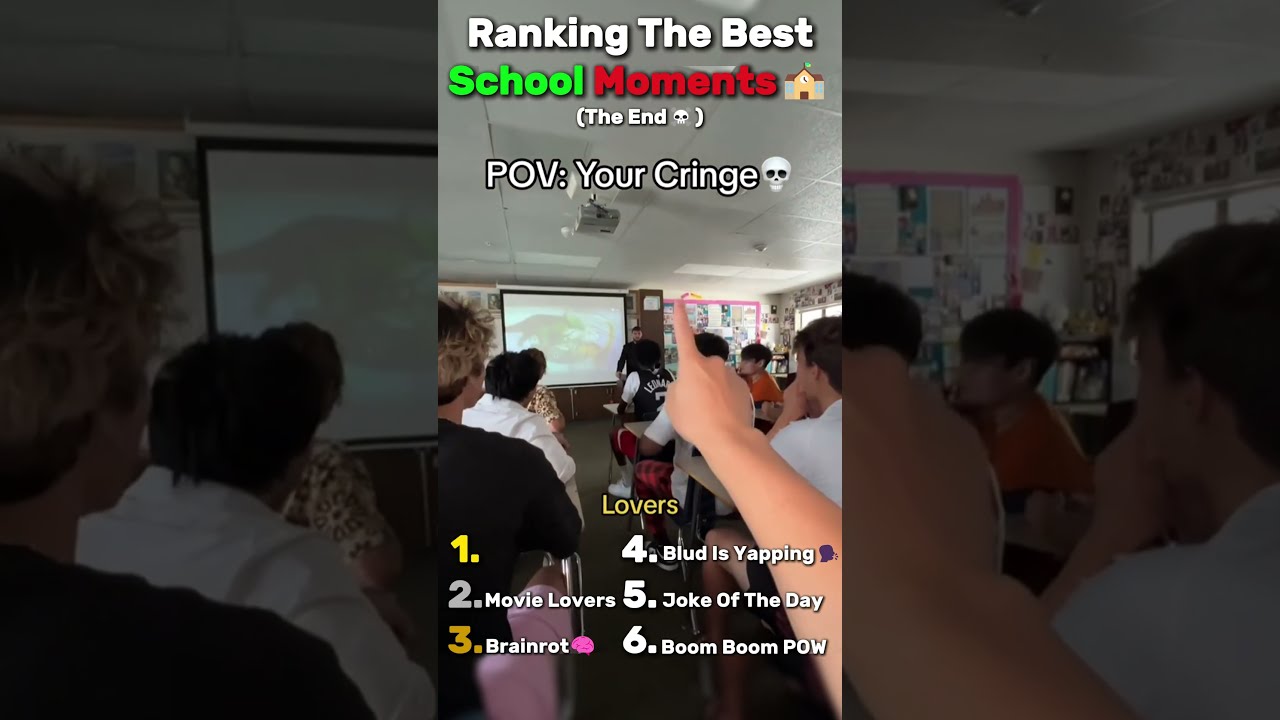Ranking The Best School Moments