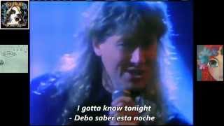 Def Leppard - Hysteria (1987)(Lyrics-Letras)(Sub) HQ Sound - Traducida (X) chords