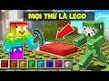 Minecraft Bedwars Nhưng Mọi Thứ Là Lego * KHANGG Sở Hữu Kiếm Lego Siêu Vip Troll Noob Team