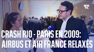 Airbus et Air France relaxés dans le procès du crash du Rio-Paris
