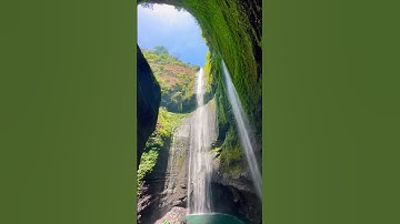 Unreal waterfall in Java😮 #shorts #travel #waterfall #vacation #travelphotography