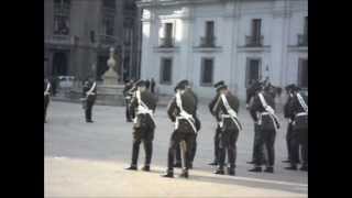 Cambio de Guardia en El Palacio de La Moneda el 7 de Septiembre del 2011
