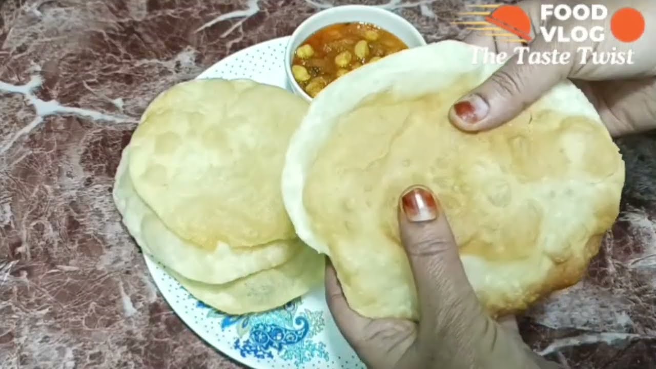 Chole Bhature Recipe | Street Style Punjabi Chole Bhature at Home | Bhatura Without Yeast