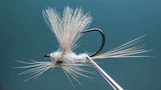 Fly tying / CDC Ashi's Dun. CDCアッシーズダンをフライタイイング "FlyTier's Eyes. No.44"