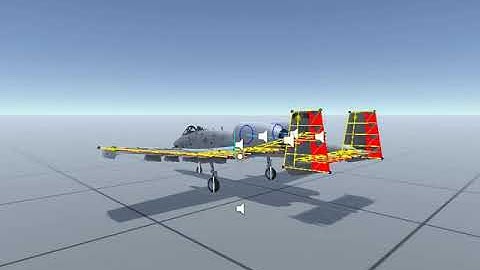 Silantro Unity3d Flight Simulator: A-10 Thunderbolt Flight Test