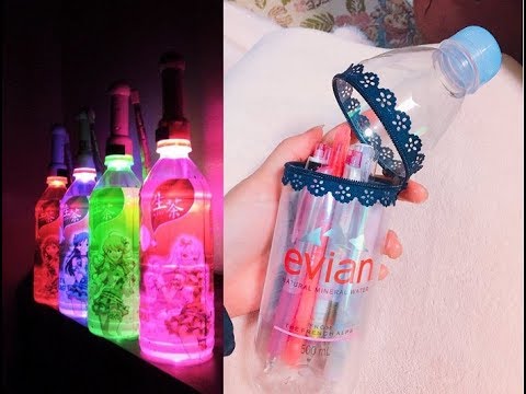 Diy ペットボトルを使った手作り雑貨アイテムがお洒落で可愛い Handmade Goods Items Using Pet Bottles Are Stylish And Cute Youtube