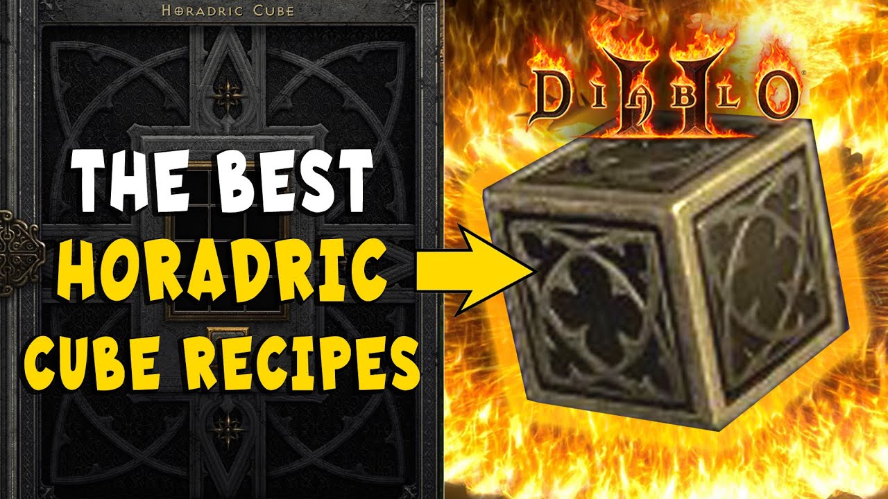 Best Horadric Cube Recipes In Diablo 2