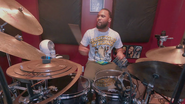 Atomic Dog Drum Cover version - Drum Cover performance video thumbnail