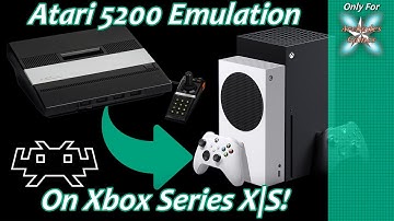 [Xbox Series X|S] Retroarch Atari 5200 Emulation Setup Guide