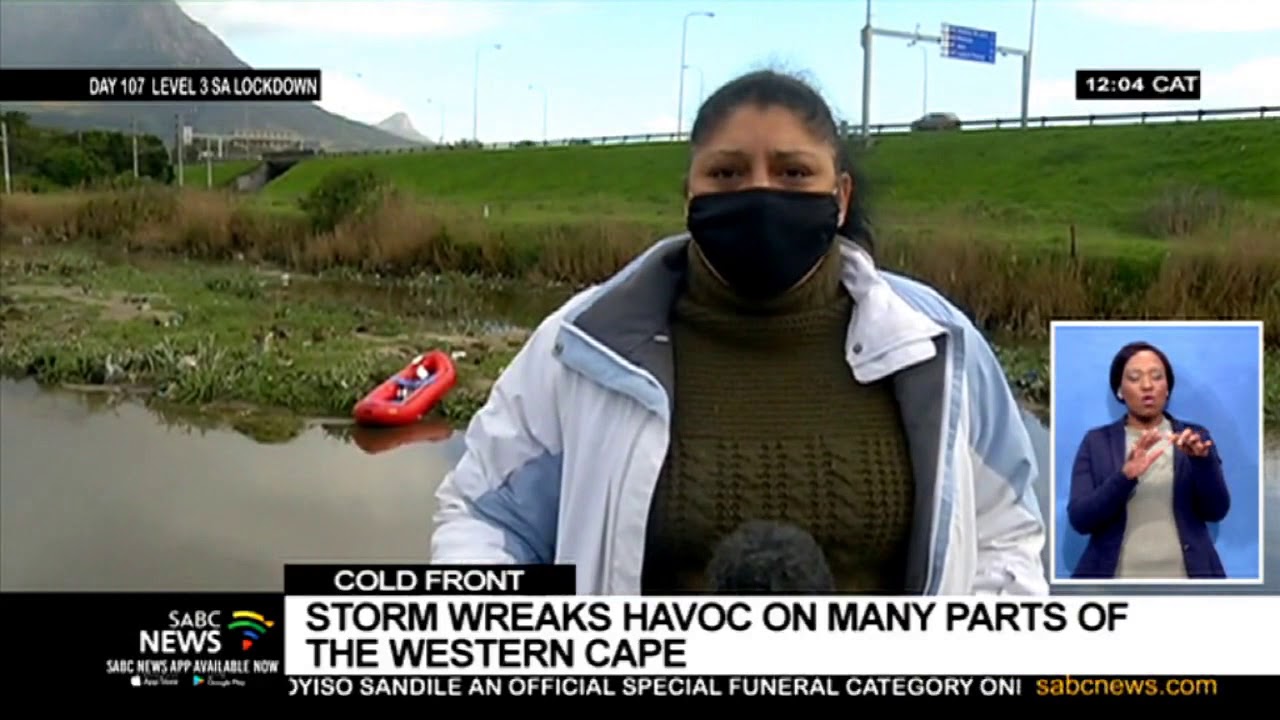 Cold front and storm wreaks havoc in many parts of the Western Cape ...