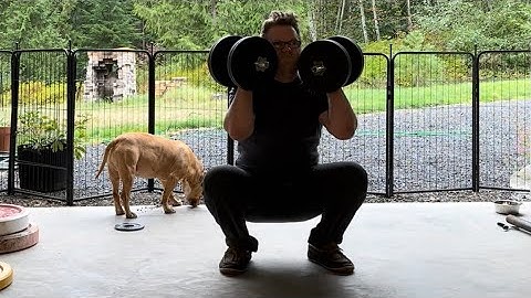 Day 122: Can a lazy 48 year old get back in shape? #squat