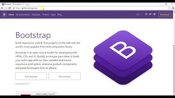 Bootstrap tutorial 2 | Download and Install Bootstrap | Create responsive page layout