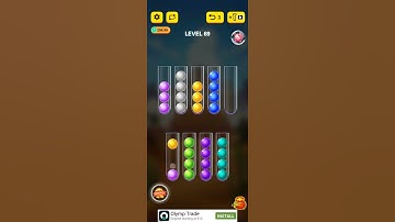 ball sort puzzle 2021 level 69 #shorts