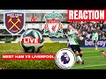 West ham vs liverpool 22 live stream premier league football epl match score reaction highlights fc