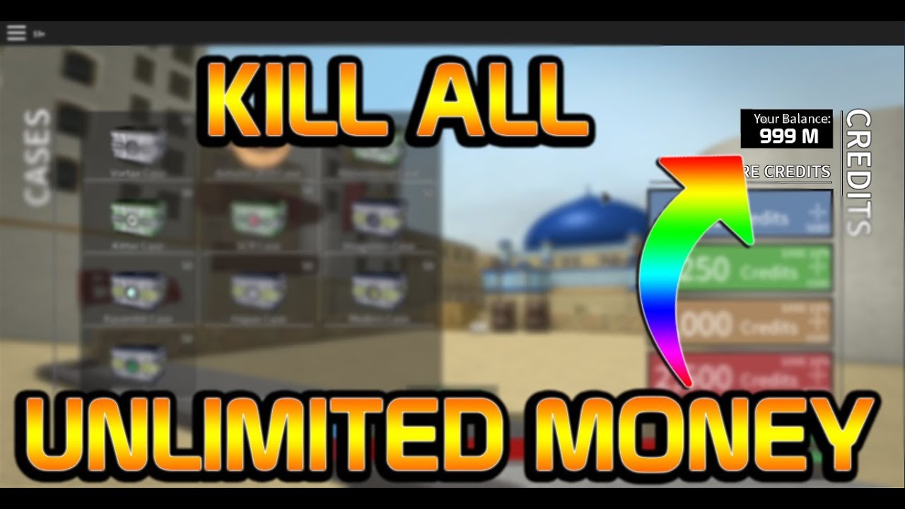 counter blox roblox hack script unlimited money kill